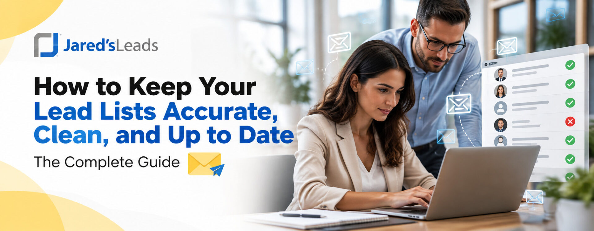How to Keep Your Lead Lists Accurate, Clean, and Up to Date